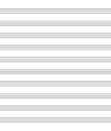 blank music notes