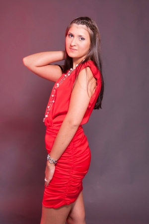 Sexy Lady In Red Dress Stock Photo 15005729 Sexy Lady In Red Dress Stock Photo 15005729