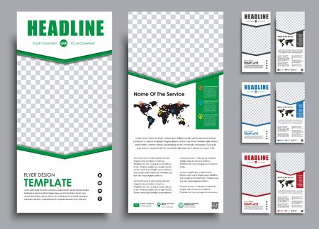 template black a4 brochure with chrome elements design 2 pages pages flyer templates