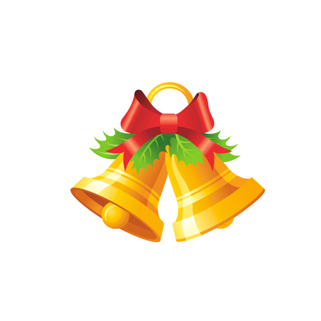 Jingle bells sign icon Royalty Free Vector Image