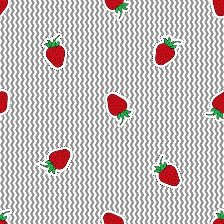 スイカとシームレスなパターンをベクトルします 手描きかわいいと面白いファッションのイラスト 落書きは現代ポップアートのスケッチ 白い背景の分離の要素 の イラスト素材 ベクタ Image