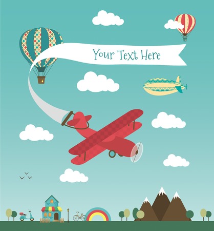 Avion Volant Avec Bannieres Joyeux Anniversaire Joyeux Anniversaire Avions Bannieres Avion Voler Voeux Carte D Anniversaire Vecteur Avion Avion Isole Avion Silhouette Joyeux Anniversaire Carte De Voeux Clip Art Libres De Droits