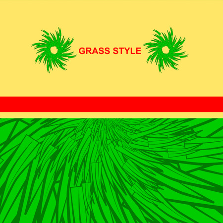Platz Gras Rahmen Mit Kopie Raum Auf Weissem Hintergrund Vektor Illustration Lizenzfrei Nutzbare Vektorgrafiken Clip Arts Illustrationen Image 37628122