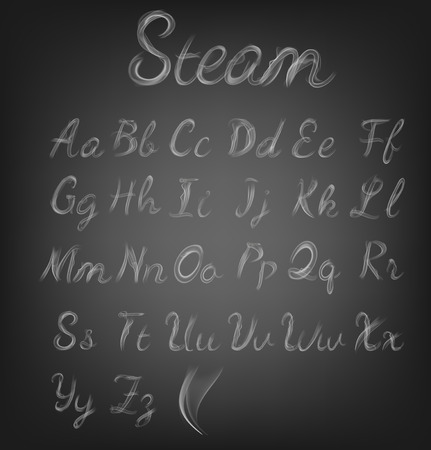 smokey lettering