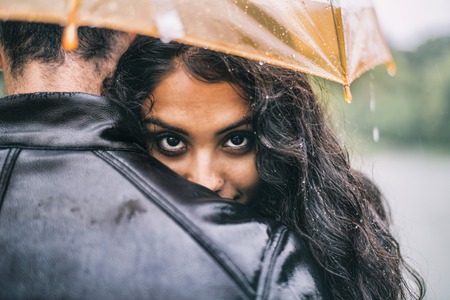 Couple In Rain Stock Photos And Images 123rf