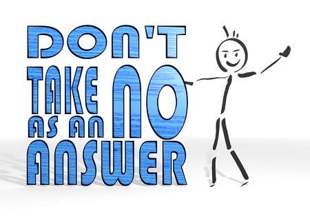 かわいい棒人間を提示か答えサイン白背景としても取らない の写真素材 画像素材 Image