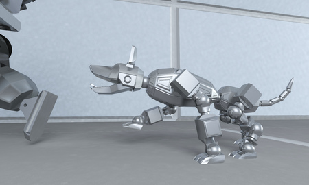 茶色の背景に古い機械犬ロボット の写真素材 画像素材 Image 茶色の背景に古い機械犬ロボット の写真素材 画像素材 Image