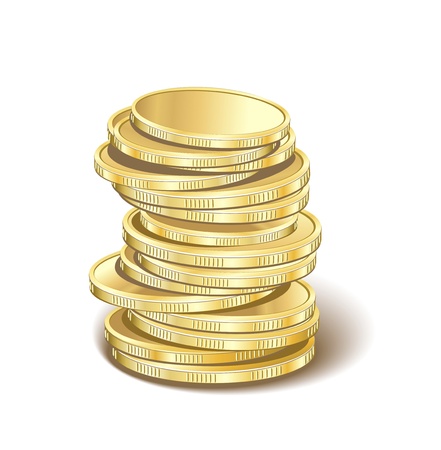 Gold coin: tiền kim tự tháp vàng Hình minh hoạ