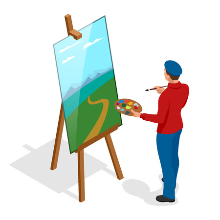 11 417 Staffelei Vektorgrafiken Cliparts Und Illustrationen Kaufen 123rf