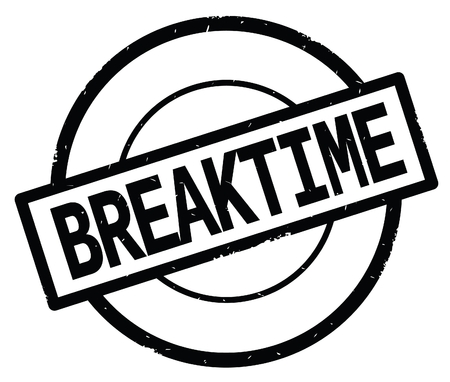 436 breaktime stock vector