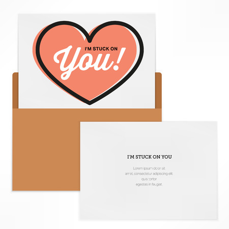 vintage love letter background design template for valentines love letter background template