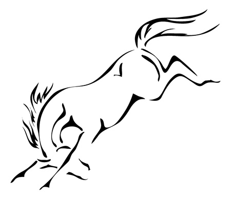horse outlines