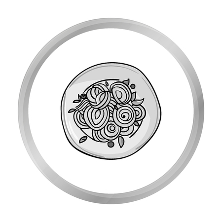 モノクロ スタイル白い背景で隔離のイタリアン スパゲッティ パスタ アイコン イタリア国シンボル株式ベクトル イラスト のイラスト素材 ベクタ Image モノクロ スタイル白い背景で隔離のイタリアン スパゲッティ パスタ アイコン イタリア国シンボル株式ベクトル イラスト のイラスト素材 ベクタ Image