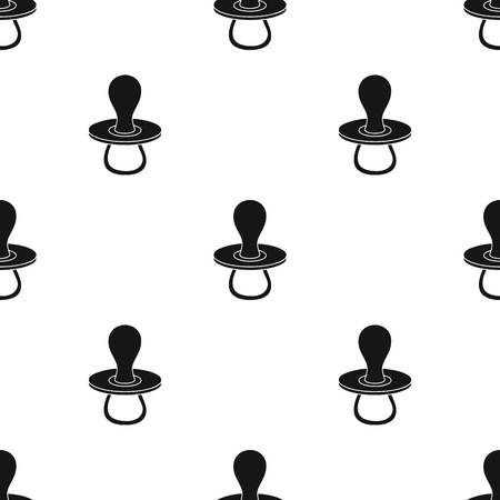 モノクロ スタイル白い背景で隔離の赤ちゃんおしゃぶりアイコン 赤ちゃんは生まれたシンボル ベクトル図です のイラスト素材 ベクタ Image モノクロ スタイル白い背景で隔離の赤ちゃんおしゃぶりアイコン 赤ちゃんは生まれたシンボル ベクトル図です のイラスト素材 ベクタ Image