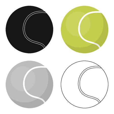 モノクロ デザインのテニス ボール ベクトル イラスト アイコン のイラスト素材 ベクタ Image モノクロ デザインのテニス ボール ベクトル イラスト アイコン のイラスト素材 ベクタ Image