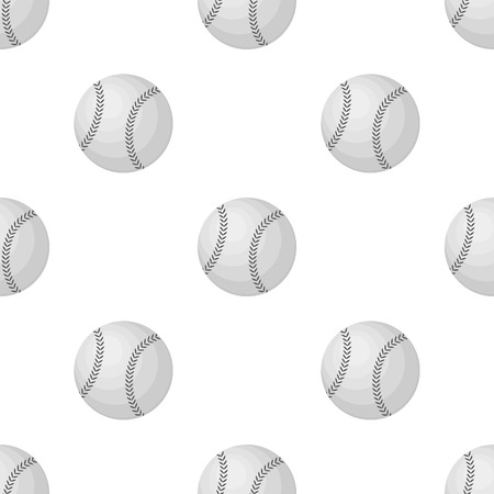 野球のボール 野球漫画スタイルのベクトル シンボル ストック イラストで 1 つのアイコン のイラスト素材 ベクタ Image