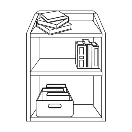 棚とラジオ受信機の本棚 モノクロ スタイル等尺性のベクトル シンボル ストック イラストでの家具やインテリアの 1 つのアイコン のイラスト素材 ベクタ Image 棚とラジオ受信機の本棚 モノクロ スタイル等尺性のベクトル シンボル ストック イラストでの家具やインテリアの 1 つのアイコン のイラスト素材 ベクタ Image