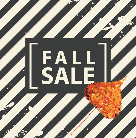 Vector Banner With Words Fall Sale Can Be Used For Flyers Banners