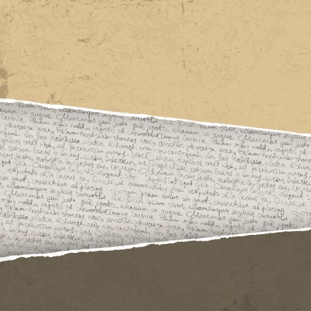 vintage torn background with handwritings royalty free cliparts torn background