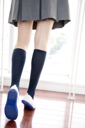 脚　jk　接写 