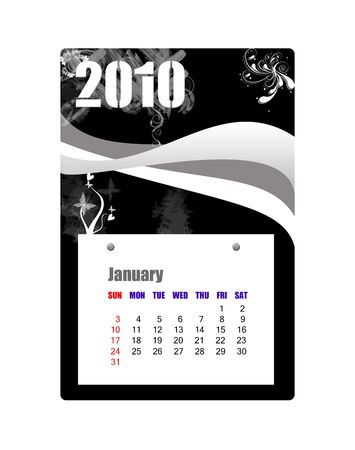january of 2010 calendar stock photo picture and royalty free image 2010 calendar january