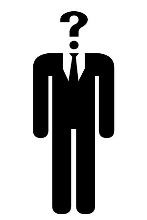 目に見えない人間でアノニマスなアイコン の写真素材 画像素材 Image