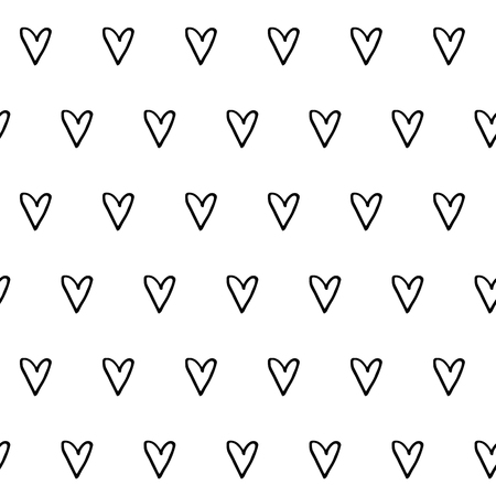 手で抽象的な心のパターンには 心が描かれています かわいいベクトル黒と白のハート柄 シームレスなモノクロ落書きハート柄生地 壁紙 包装紙 カード Web の背景 の写真素材 画像素材 Image 手で抽象的な心のパターンには 心が描かれています かわいいベクトル黒と白のハート柄 シームレスなモノクロ落書きハート柄生地 壁紙 包装紙 カード Web の背景 の写真素材 画像素材 Image