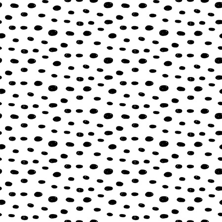 手描きのドットで抽象的な水玉柄 かわいいベクトル黒と白の水玉柄 生地のためのシームレスな白黒水玉柄の壁紙 包装紙 カード Web の背景 の写真素材 画像素材 Image 手描きのドットで抽象的な水玉柄 かわいいベクトル黒と白の水玉柄 生地のためのシームレスな白黒水玉柄の壁紙 包装紙 カード Web の背景 の写真素材 画像素材 Image