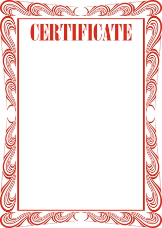 certificate frame isolated on the white background royalty free white certificate frame