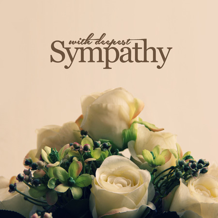 sympathy card stock photos and images 123rf deepest sympathy cards