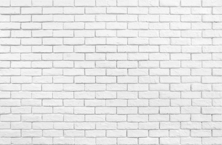 Textured white brick wall wallpaper - 74636246