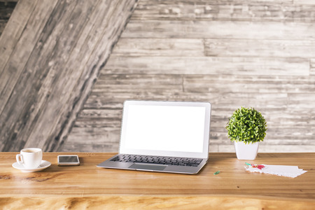 空白の白いノート パソコン 文房具 コーヒー カップ 携帯電話 プラントとテーブル ランプ木製デザイナー職場 モックアップします の写真素材 画像素材 Image 空白の白いノート パソコン 文房具 コーヒー カップ 携帯電話 プラントとテーブル ランプ木製デザイナー職場 モックアップします の写真素材 画像素材 Image