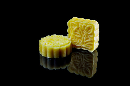 緑豆クッキー 繁体中国語は月ケーキです の写真素材 画像素材 Image