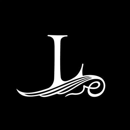 Capital Letter L For Monograms Emblems And Logos Beautiful Filigree Font Is At Capital Letter L For Monograms Emblems And Logos Beautiful Filigree Font Is At