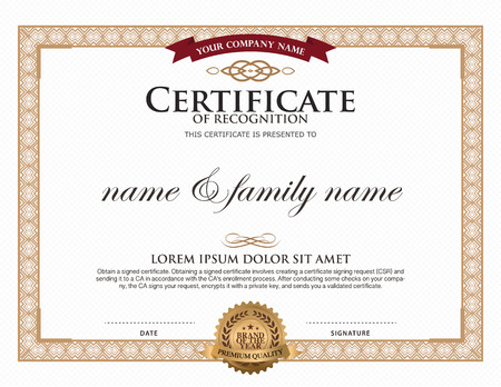 certificate degree certificate degree