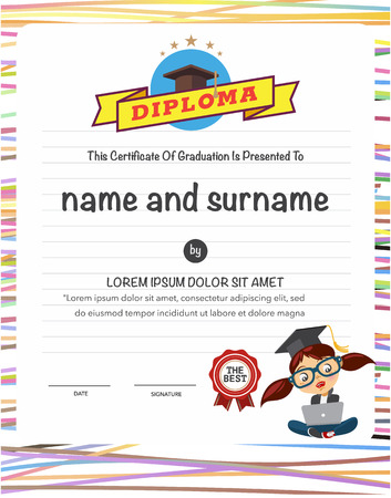 elementary school certificates