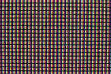 白いトーンで抽象的な Led スクリーン Led 照明電球のパターン Rgb Led ダイオード表示パネルです Led テレビのディスプレイを閉じます テキストまたはイメージのコピー スペース背景とデザインの Tft モニターのクローズ アップ の写真素材 画像素材 Image