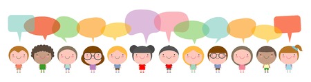 かわいい子供のスピーチの泡と 多様な子どもと音声でさまざまな国籍のセット泡の分離の白い背景 子供 ベクトル図の吹き出しが付いている学校に行く のイラスト素材 ベクタ Image かわいい子供のスピーチの泡と 多様な子どもと音声でさまざまな国籍のセット泡の分離の白い背景 子供 ベクトル図の吹き出しが付いている学校に行く のイラスト素材 ベクタ Image