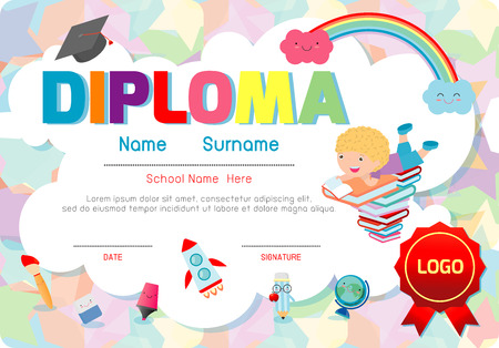 preschool diploma template free