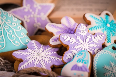 gingerbread christmas cookies snowflakes an gingerman knitted 2019 christmas cookies