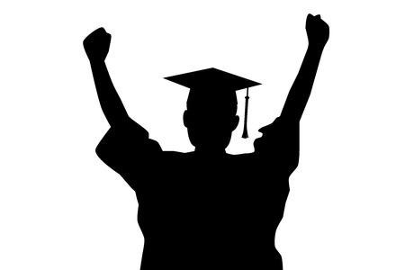 卒業おめでとうのイラスト素材 ベクタ Image