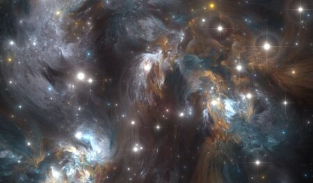 La Nebuleuse De Reflexion Est Le Site De La Formation D Etoiles La Nebuleuse Rayonne Par La Lumiere Etoile Reflechie Banque D Images Et Photos Libres De Droits Image