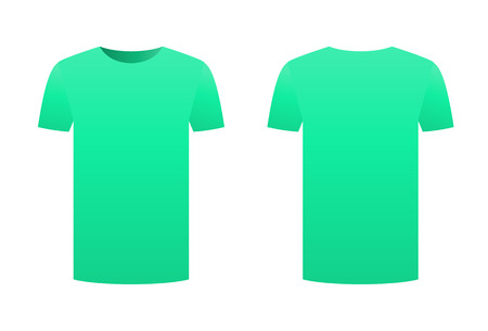 green t shirt template