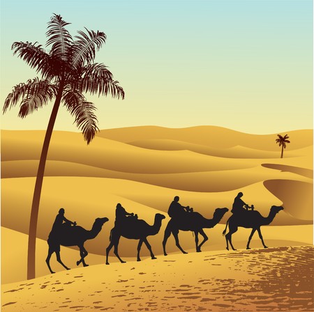 Desert Safari Stock Vector Illustration and Royalty Free Desert Safari  Clipart