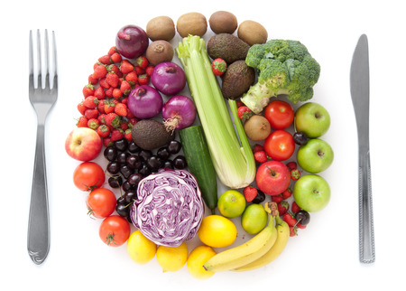 Concept de repas diététique