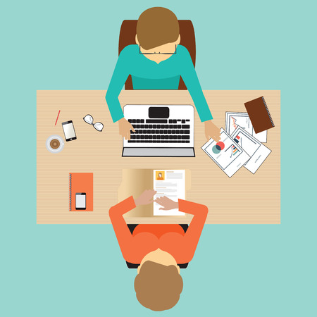 求人検索 就職の面接の設定フラット バナーの募集を雇った仕事 概念ベクトル イラスト のイラスト素材 ベクタ Image 求人検索 就職の面接の設定フラット バナーの募集を雇った仕事 概念ベクトル イラスト のイラスト素材 ベクタ Image