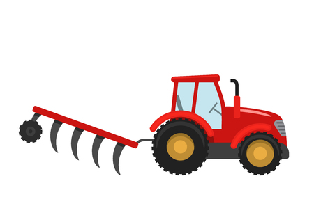 Tractor Plow Stock Illustrations, Cliparts and Royalty Free ] Tractor Plow  Vectors