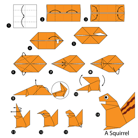 Schritt Für Schritt Anleitung Wie Man Origami Eine Wolke Zu