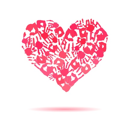 pink heart picture