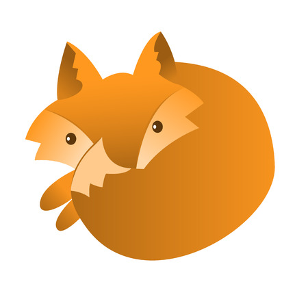 Fuchs Isoliert Nettes Wildes Tier Auf Weissem Hintergrund Lizenzfrei Nutzbare Vektorgrafiken Clip Arts Illustrationen Image
